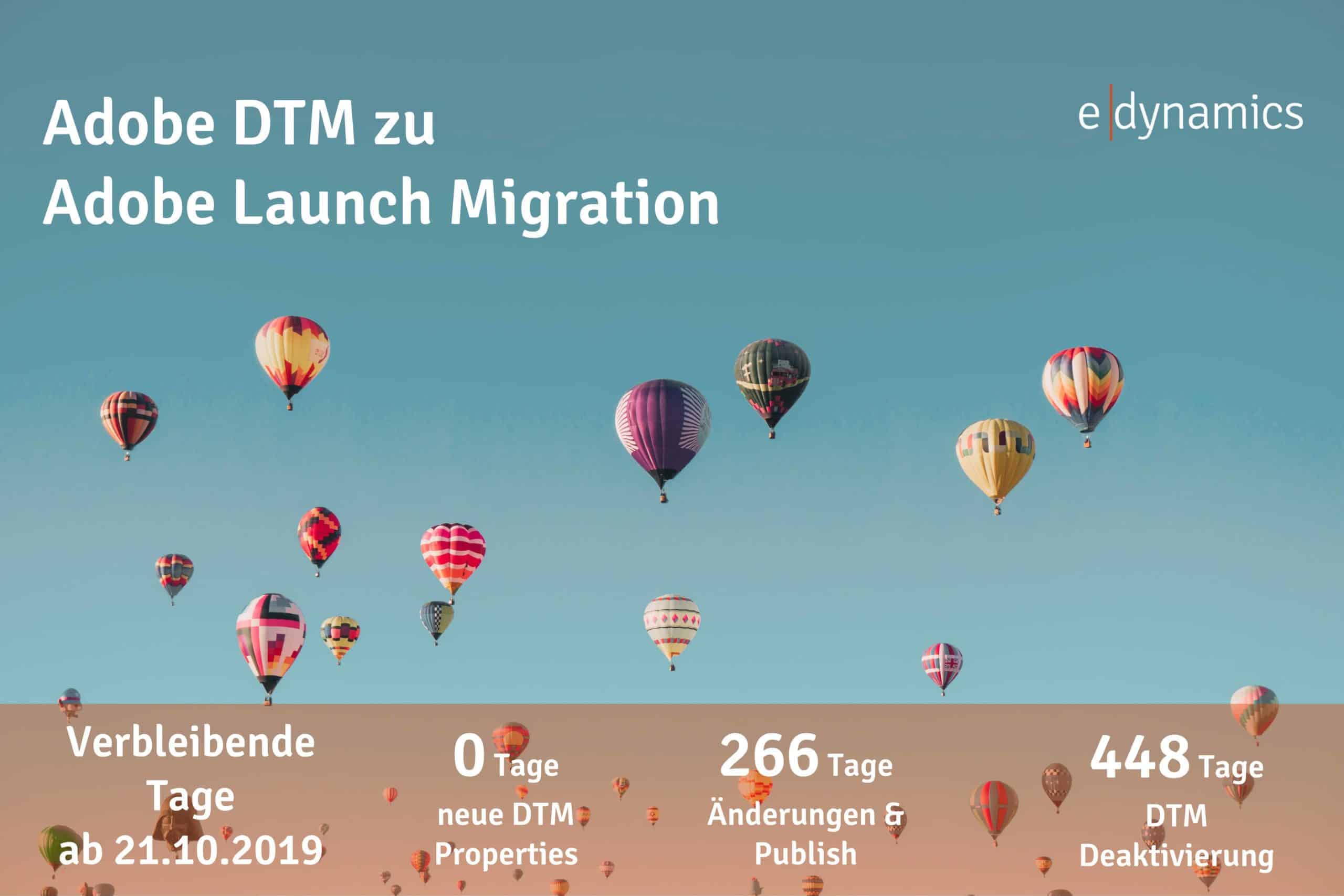 Adobe DTM zu Launch Migration Tage Countdown