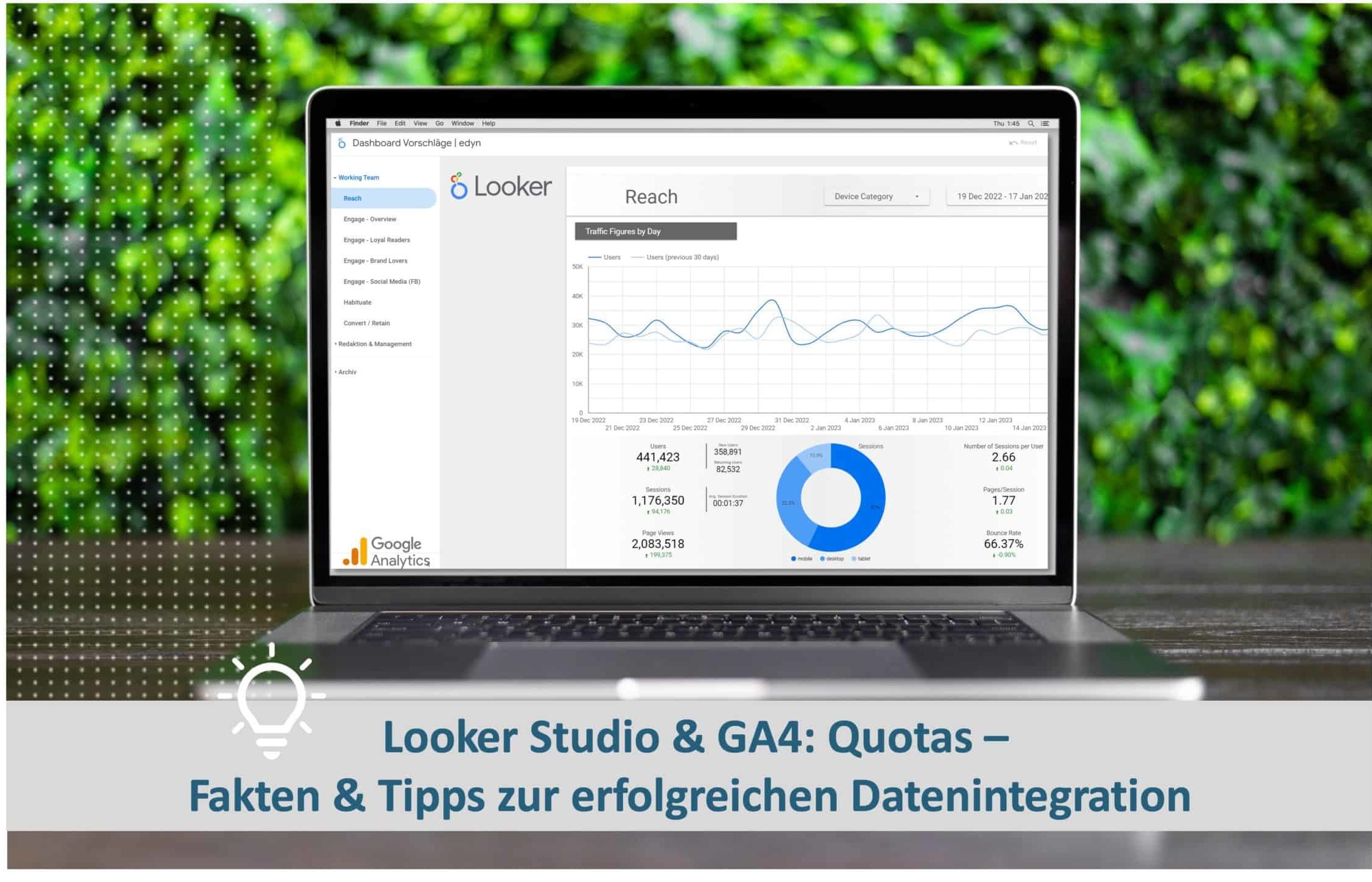 Looker Studio GA4 Quotas