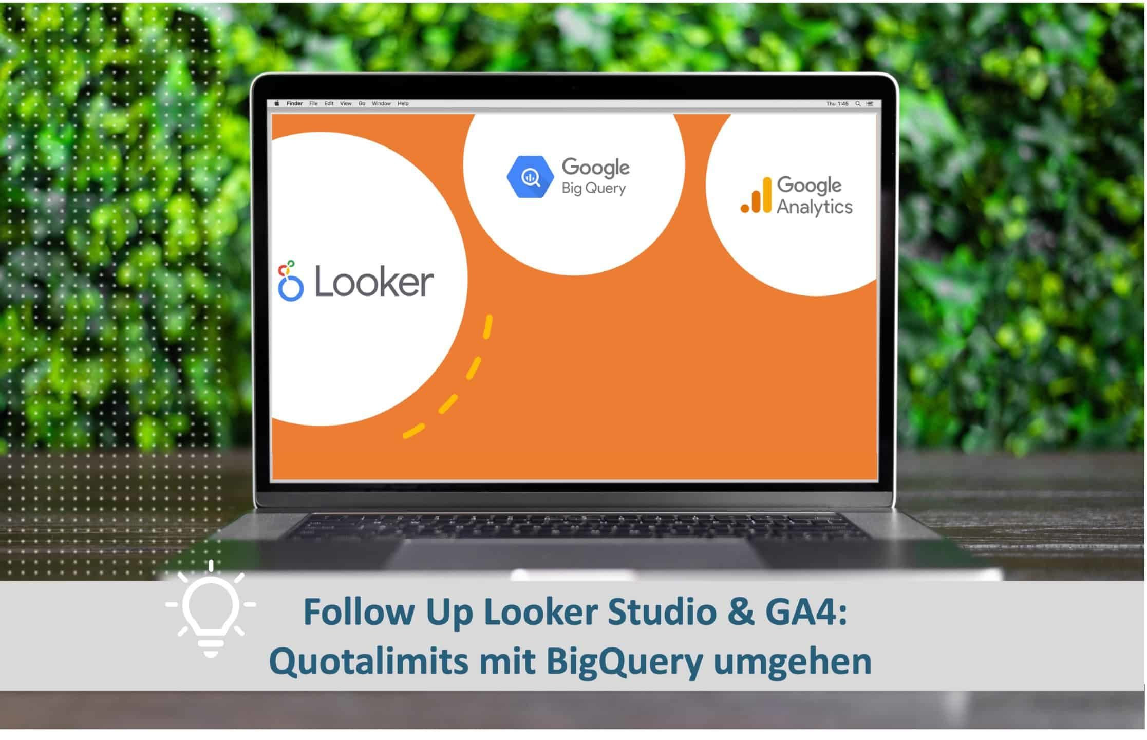 Follow Up GA4 Looker Studio BigQuery