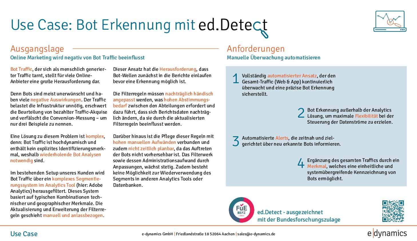 Use Case Bot Detection ed.Detect