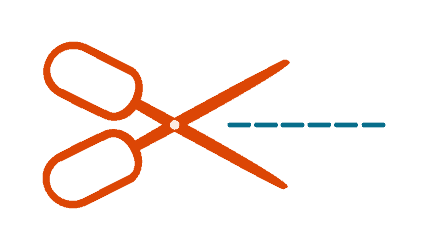 ed.Trim Icon ed.Trim Logo scissors